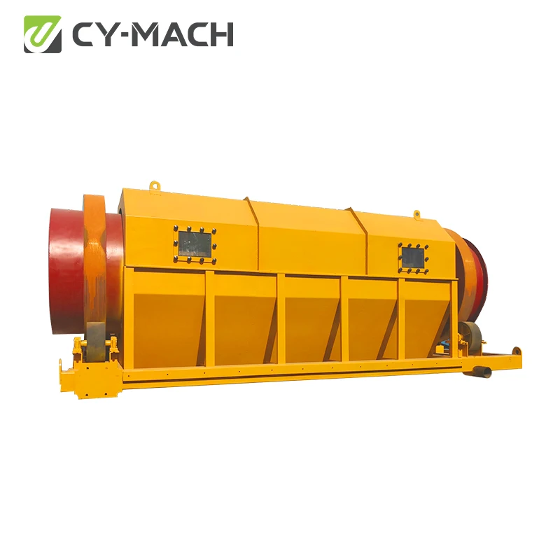 CY Gold Trommel экран Aluvial песок гравальная каменная руда роторный барабанный сито цена Классификатор Машина для каменного сепаратора распродажа