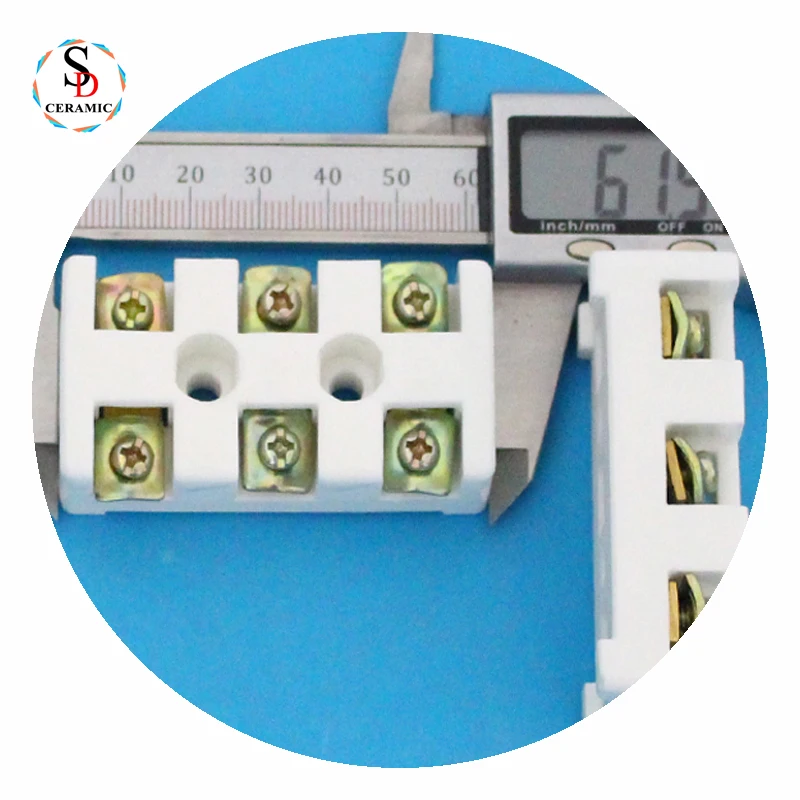 steatite electrical ceramic porcelain insulators ceramic electric connector