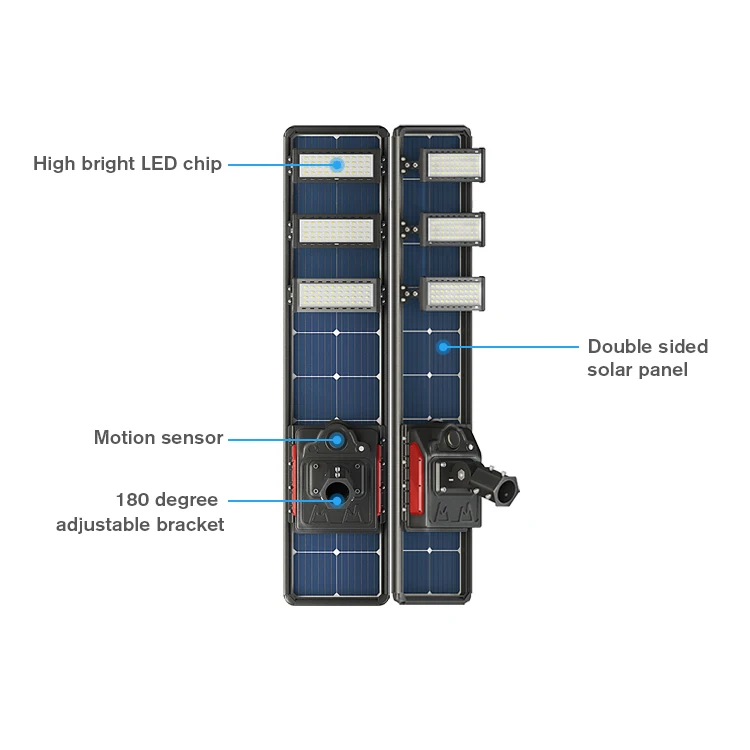 Outdoor Waterproof And Rainproof Solar 80W 110W 120W Led Street Light
