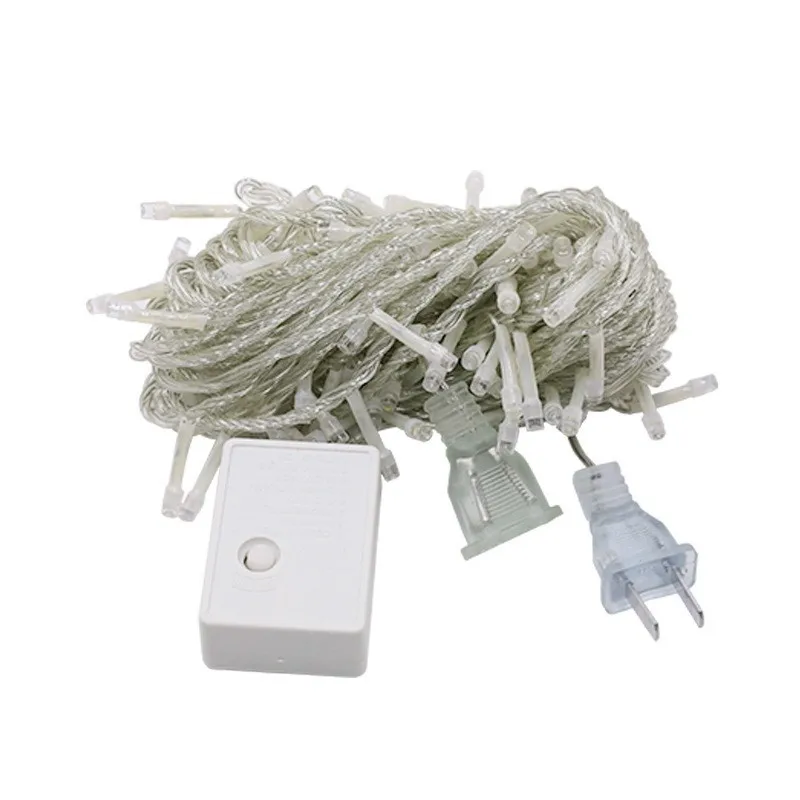 Modes LED Curtain Light String Decorative Lighting Window Garland Luces Decor Christmas Waterproof 3x3m 300 8 15 80 IP65 1.5V Zc