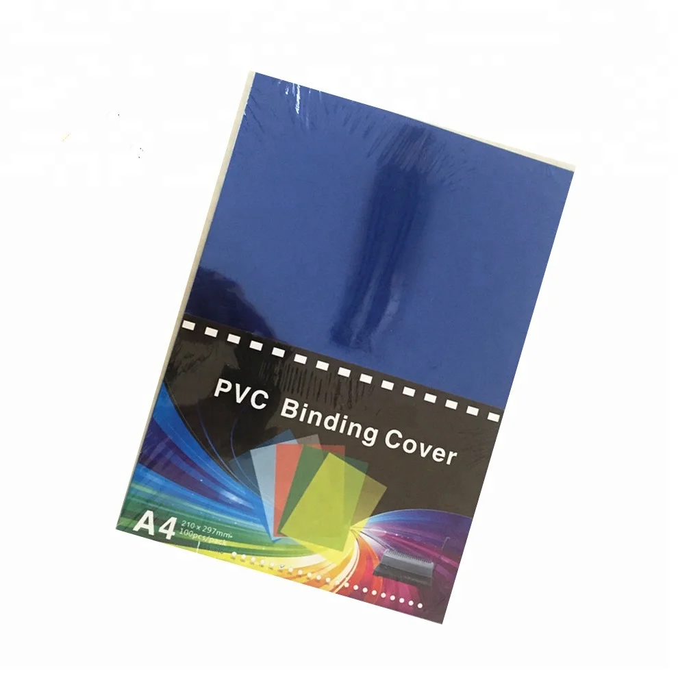 Pvc A4 Book Rigid School Items Child Plastic Cover 800MM for binding covers