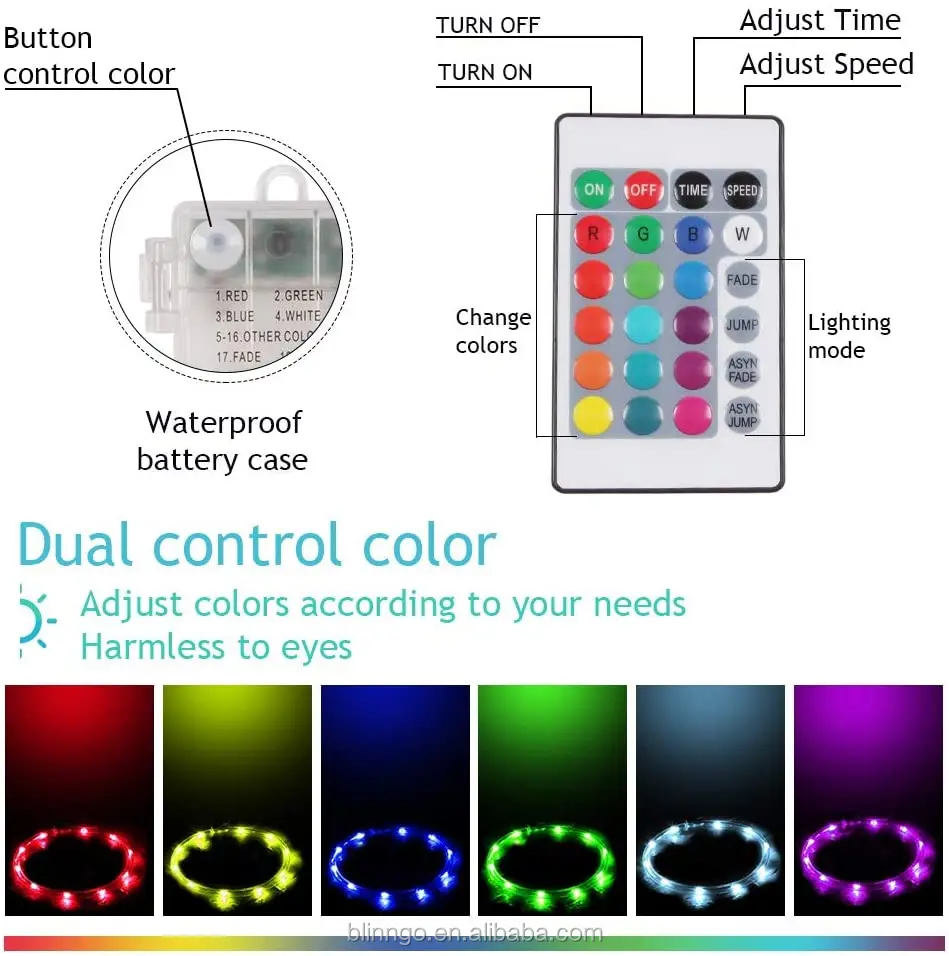 16 Color  remote comtroller Cornhole Edge Light Rgb Cornhole Game Led Lights For All Night Lighting