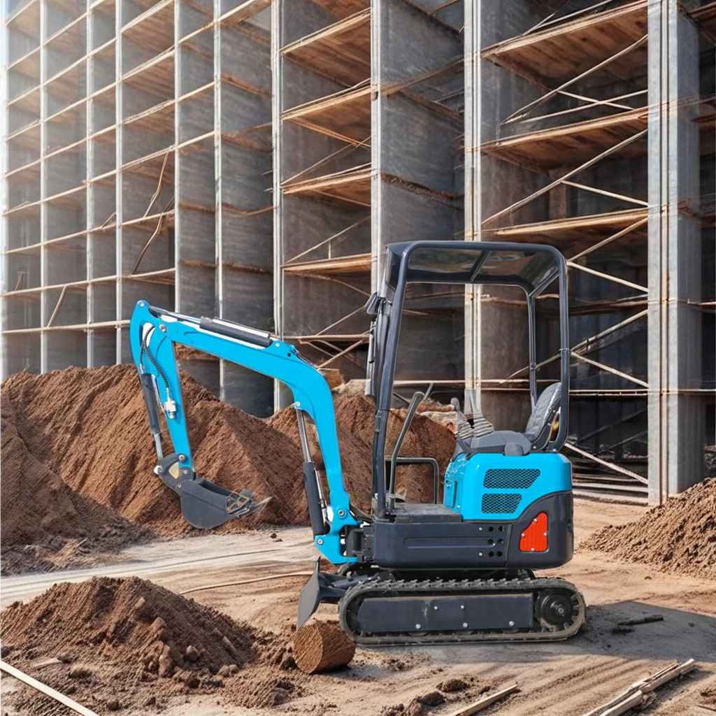 Silent Operator: Quiet Running Small Excavator for Noise-Sensitive Areas