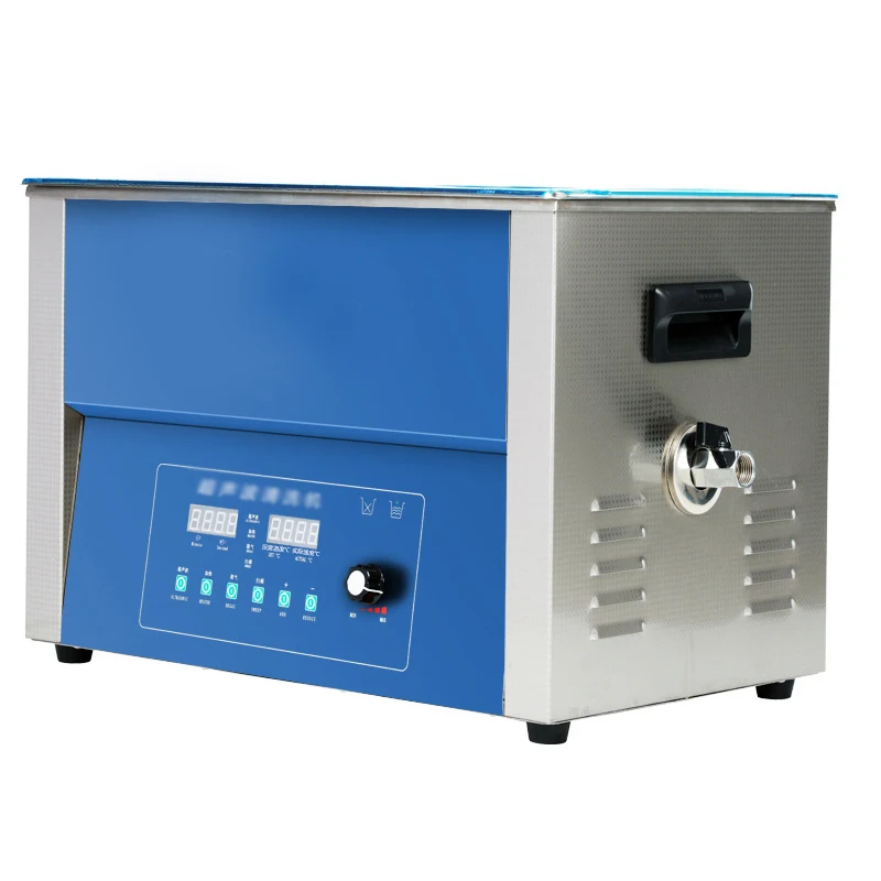 High Quality 0-1080W Power Adjustable Ultrasonic Cleaner 30L with Heat Sweep Degas Used Condition Core Component Motor