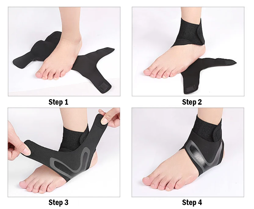 Amazon Hot Selling Sport and Gym Protection Breathable Elastic Ankle Support Brace