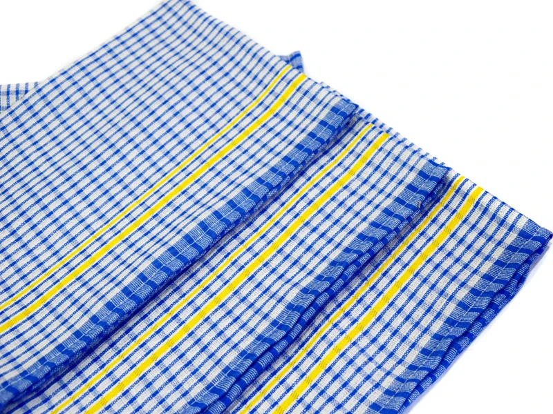 100% Cotton Fancy Wonderdry Mono Check Super Absorbent 46x71 Cm