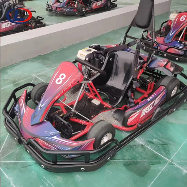 Top Seller Commercial Quality Juegos Amusement Park Battery Ride-on Cars Racing Electric Go Kart Wheels