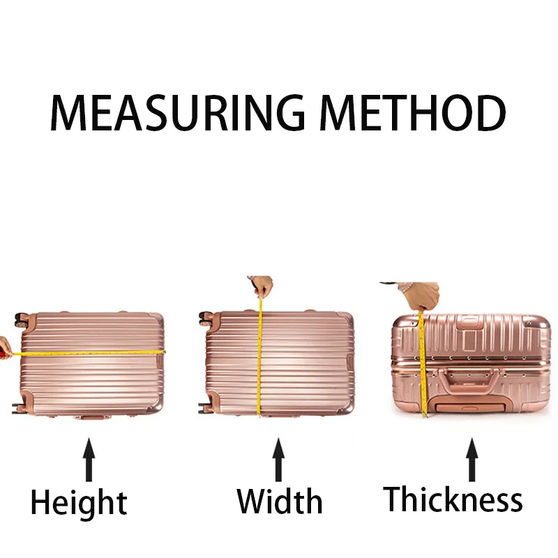 Colorful Spandex Elastic Luggage Suitcase Covers Trolley Suitcase Covers Zipper Carry Case Covers