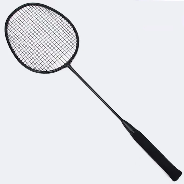 High quality carbon graphite badminton racket light weight 32 LBS racket professional competition