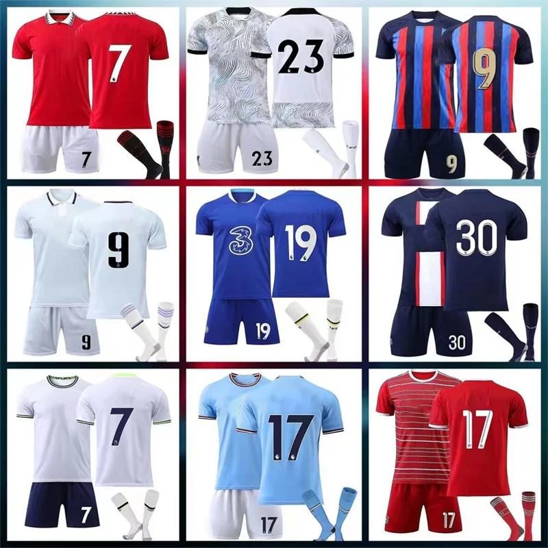 cheapest soccer jersey light blue yellow national team Adult + kids polyester t shirt soccer jersey football wear