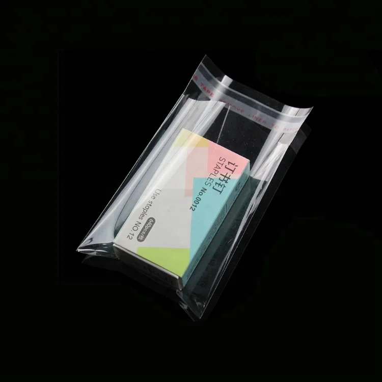 Cpp/bopp/opp Material Plastic Gift Packaging Hook Card Printed Bopp Bag With Header Opp