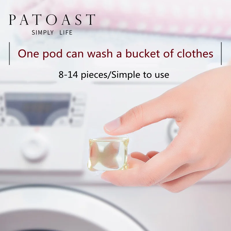 15g long lasting good fragrance laundry washing detergent laundry pods capsule