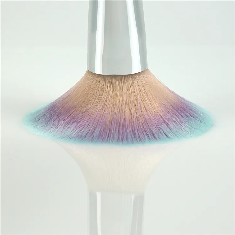 Bling vegon косметические принадлежности уникальный голографический набор кистей для макияжа 8 шт. со светодиодными огнями блеск Pennelli Make Up Unicorno