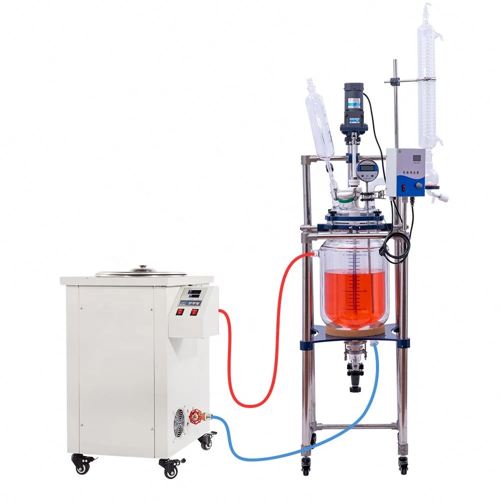 Высоковязкие двухслойные Стеклянные реакторы 1-100L 100L-200L