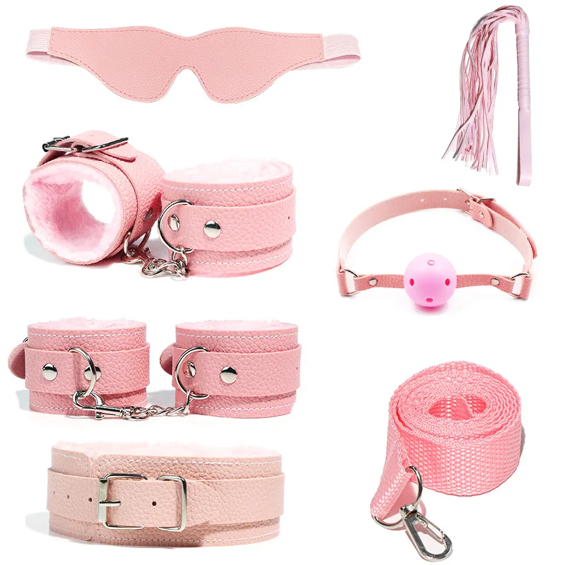 Sexy BDSM toys Soft Metal Wrist Fluffy Handcuff Sex Gift Toys Love Cuff Cheap Handcuffs