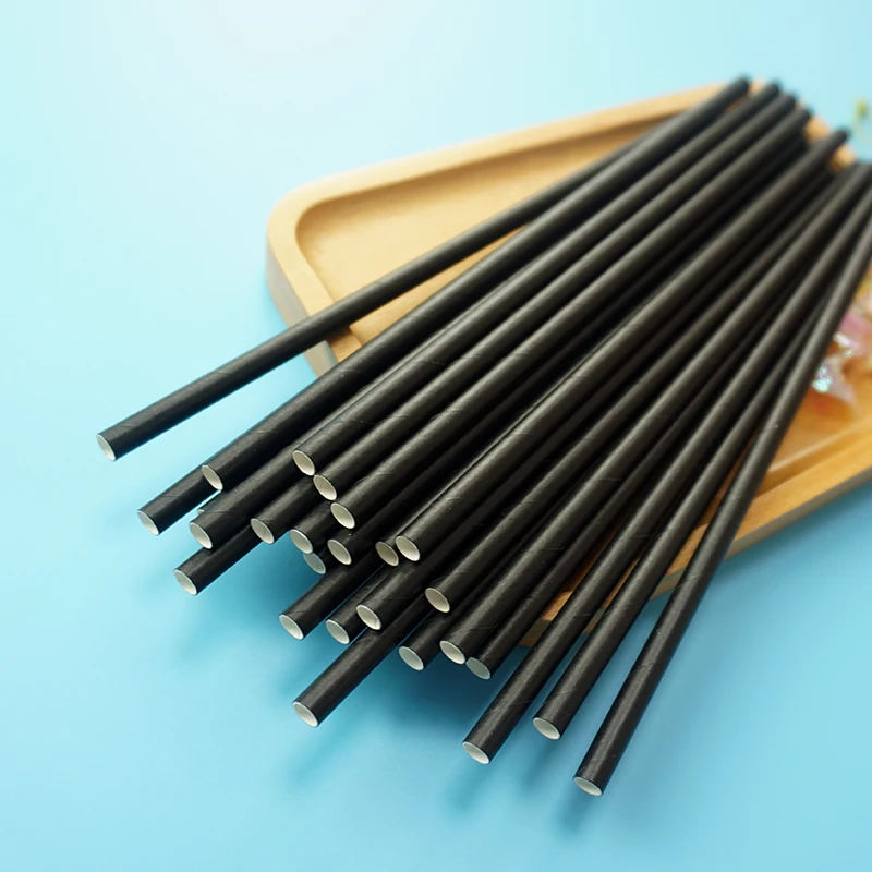 Free sample cups pla/paper straw toppers beverage use plastic straw