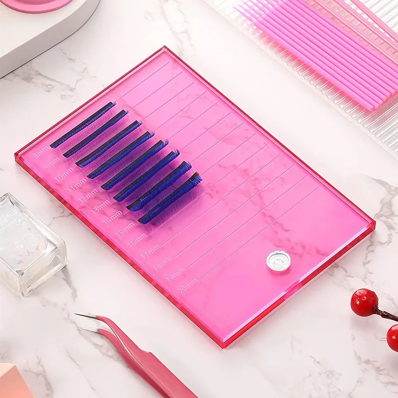 Wholesale Eyelash Extension Palette,Private Label High Quality Lash Tiles Lash Pallet,Solon Grafting Eyelash Glue Palette - Buy
