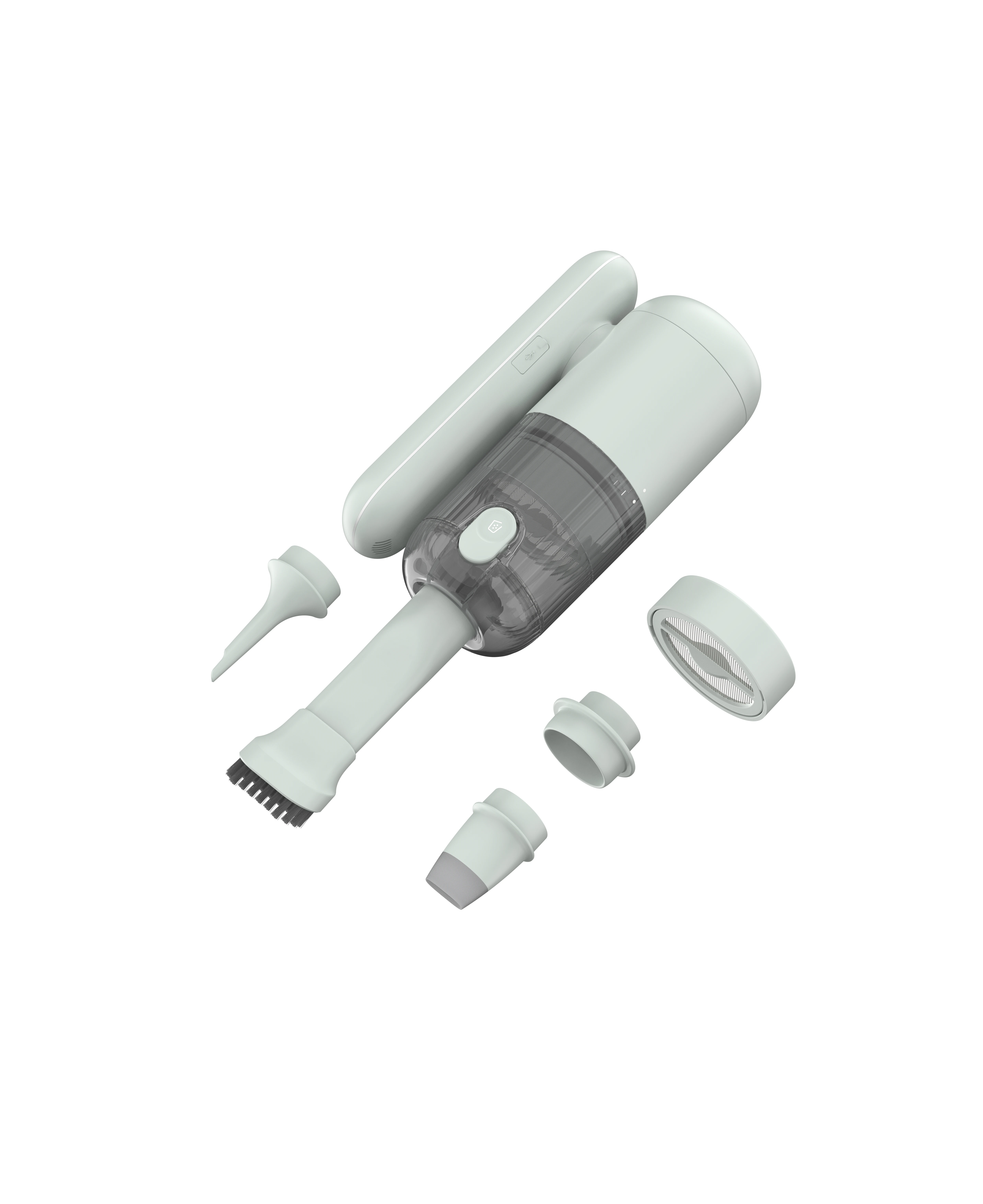 High Power Auto Car Vacuum Cleaner Home & Car Dual Use  HEPA Filter Handheld Mini Wireless Vacuum Cleaner