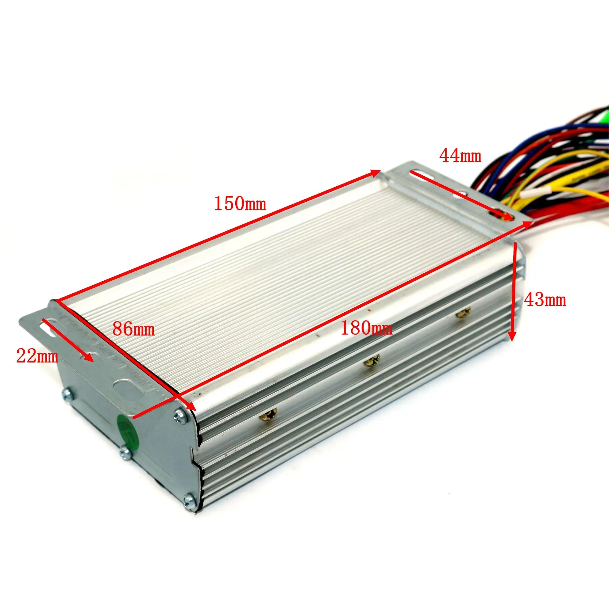 GREENTIME Sensor/Sensorless 36V/48V/60V 500/600W E-bike Brushless Speed Controller