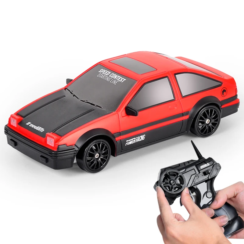 2.4G 1:24 Mini Racing Remote Control 4WD RC Drift Car Model Toys Vehicle for Adults Kids Boys Toys