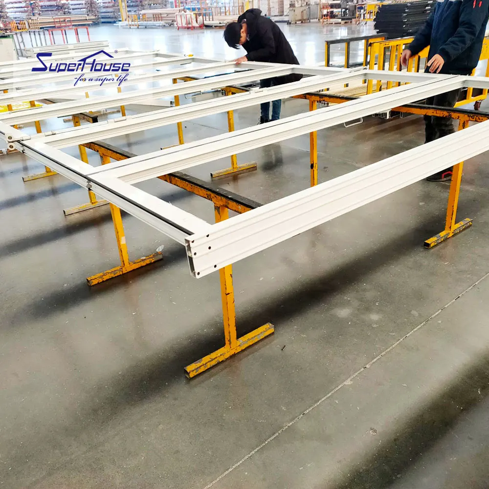 Florida approved hurricane proof folding door glass door aluminum for houses