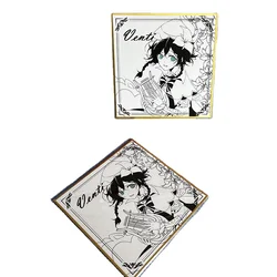 white paper board blank shikishi card coloring shikishi board for anime DIY