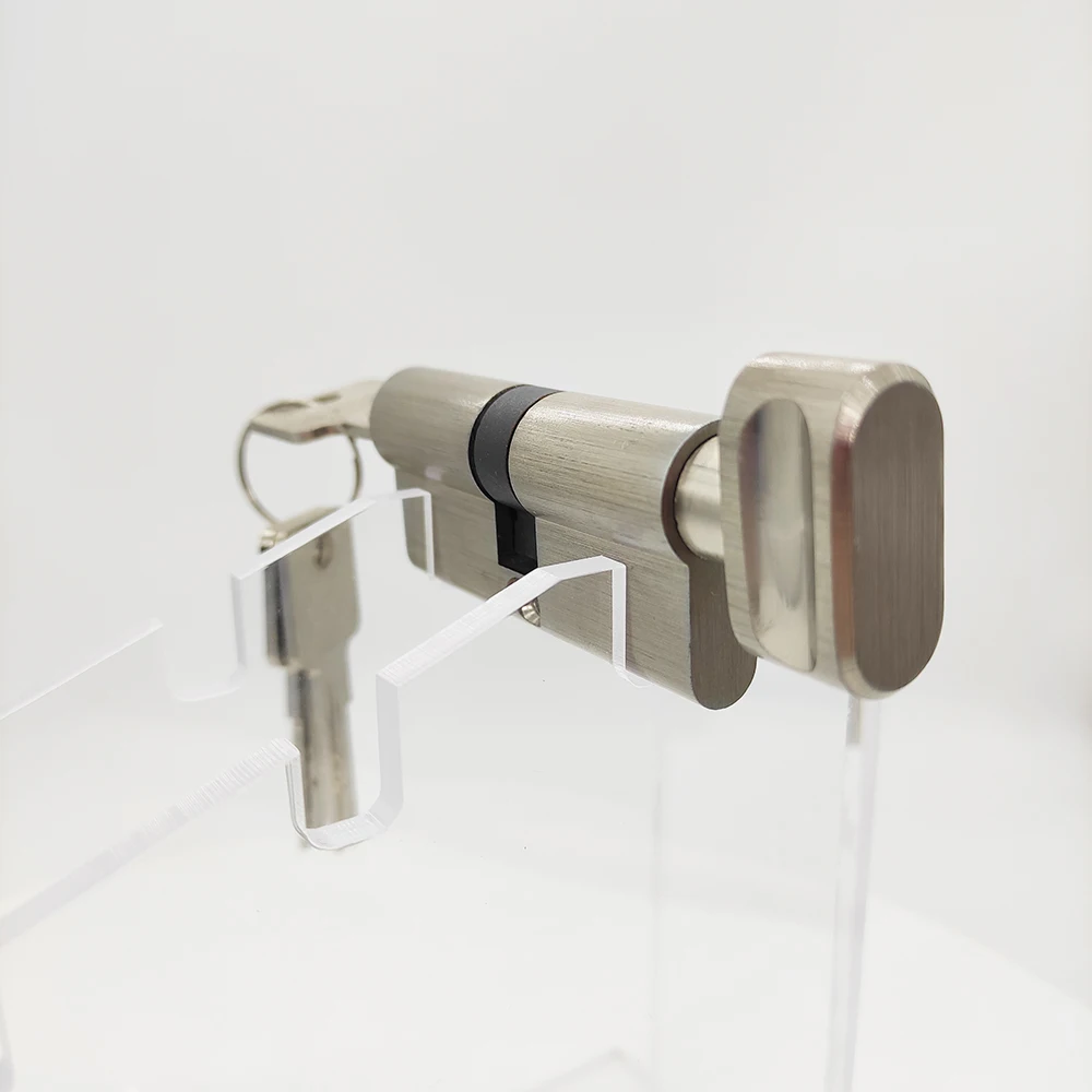 customized zinc alloy brass bathroom bedroom high quality euro door lock cylinder