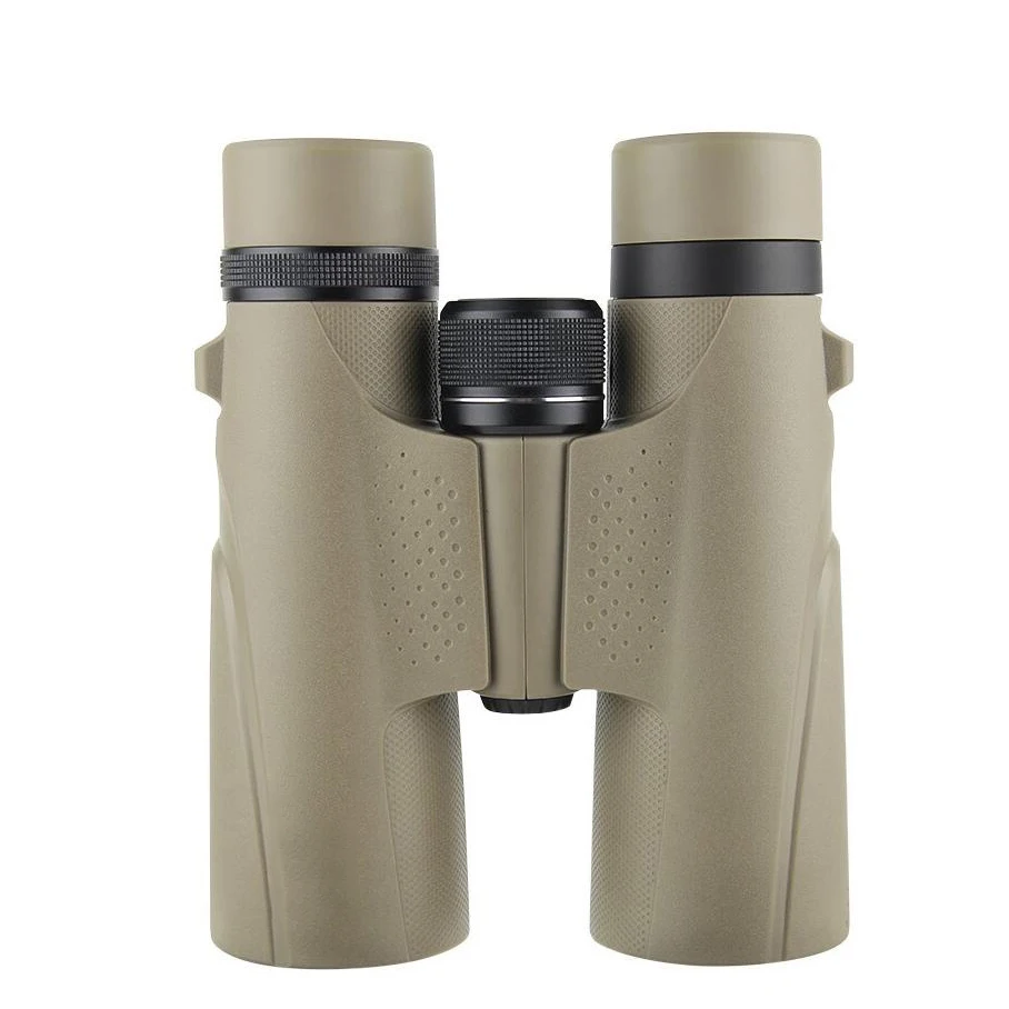8X42/10X42 IPX7 Nitrogenous Waterproof Binoculars Long Range High Quality Metal Focusing Wheel Telescope for Bird Watching
