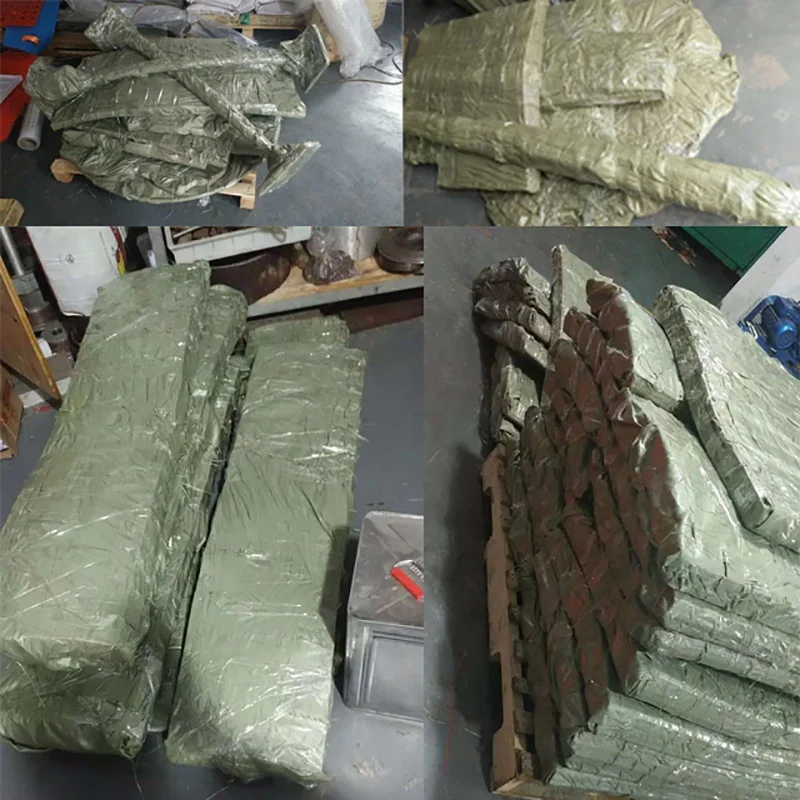 Sturdy Polyurethane Texturing Mat Random Stone Concrete Stamp Mat