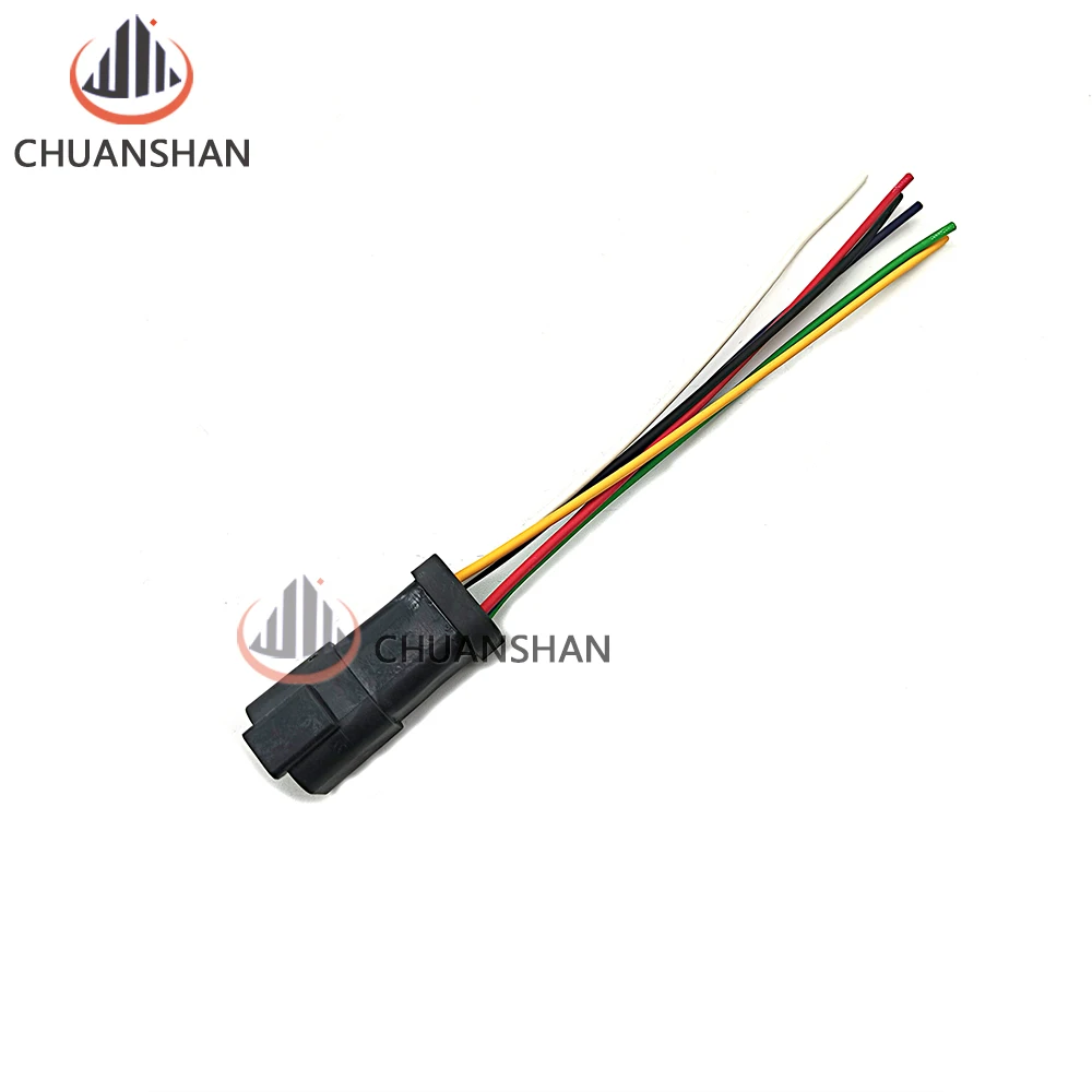 Deutsch DT06-6S and DT04-6P 6Pin Engine/Gearbox waterproof electrical connector with cable for car bus motor truck