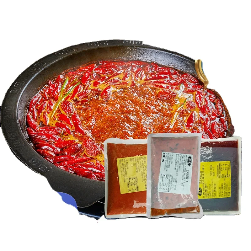 OEMODM Hot Selling Chinese Food Sichuan Spicy Flavor Instant Cooking Hotpot Sauce Soup Base Seasoning For Restaurant Supermarket