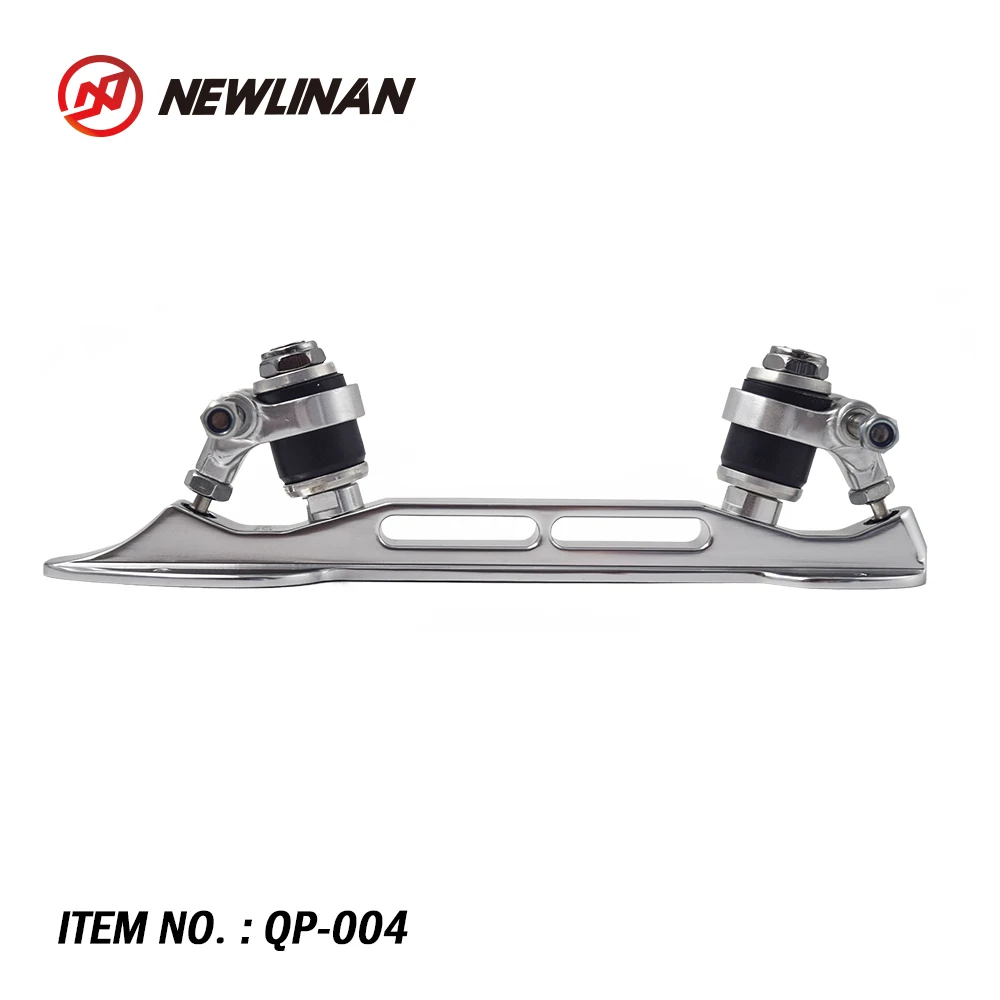 Aluminium Quad Skate Plate Derby Skate Plate without stopper brake