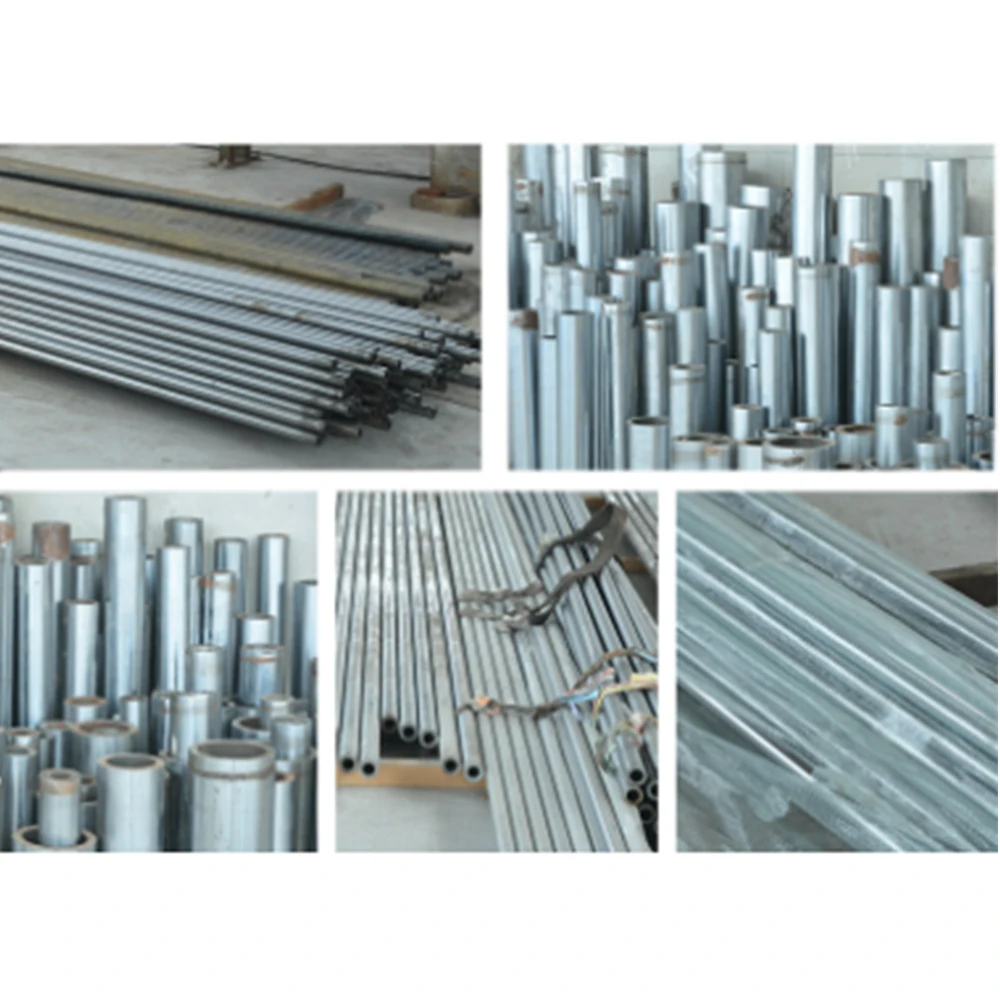 Ck45 S45c Stainless Steel Round Rod Stainless Steel Hydraulic Cylinder Round Plated Piston Rod