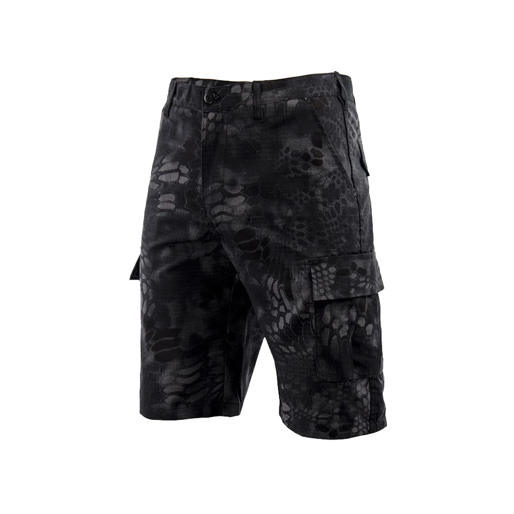 Factory Price Waterproof Camo Pants Dark Woodland Breathable BDU Camouflage Shorts