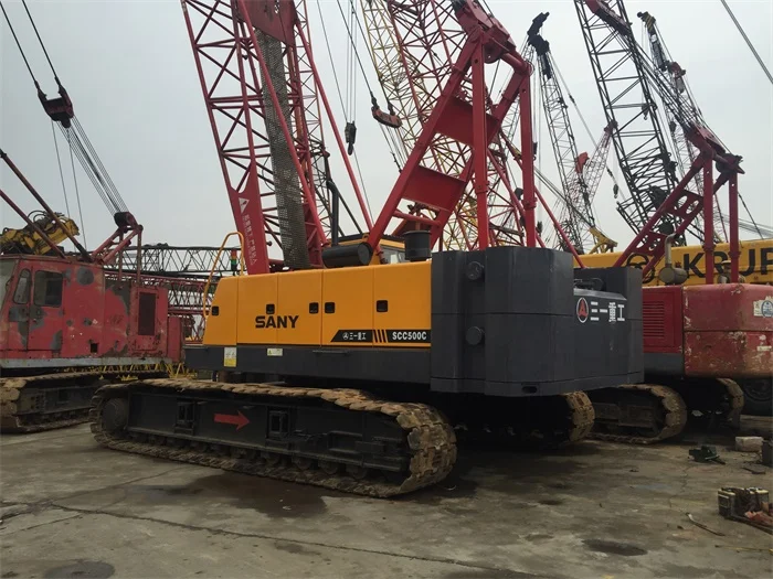 Гусеничный кран SANY SCC500C 50T гусеничный сделано в Китае