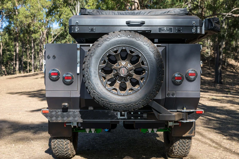 
Factory Suppply MIni Off Road Camping Trailers Small Camper Trailer with Bathrooms for Family 