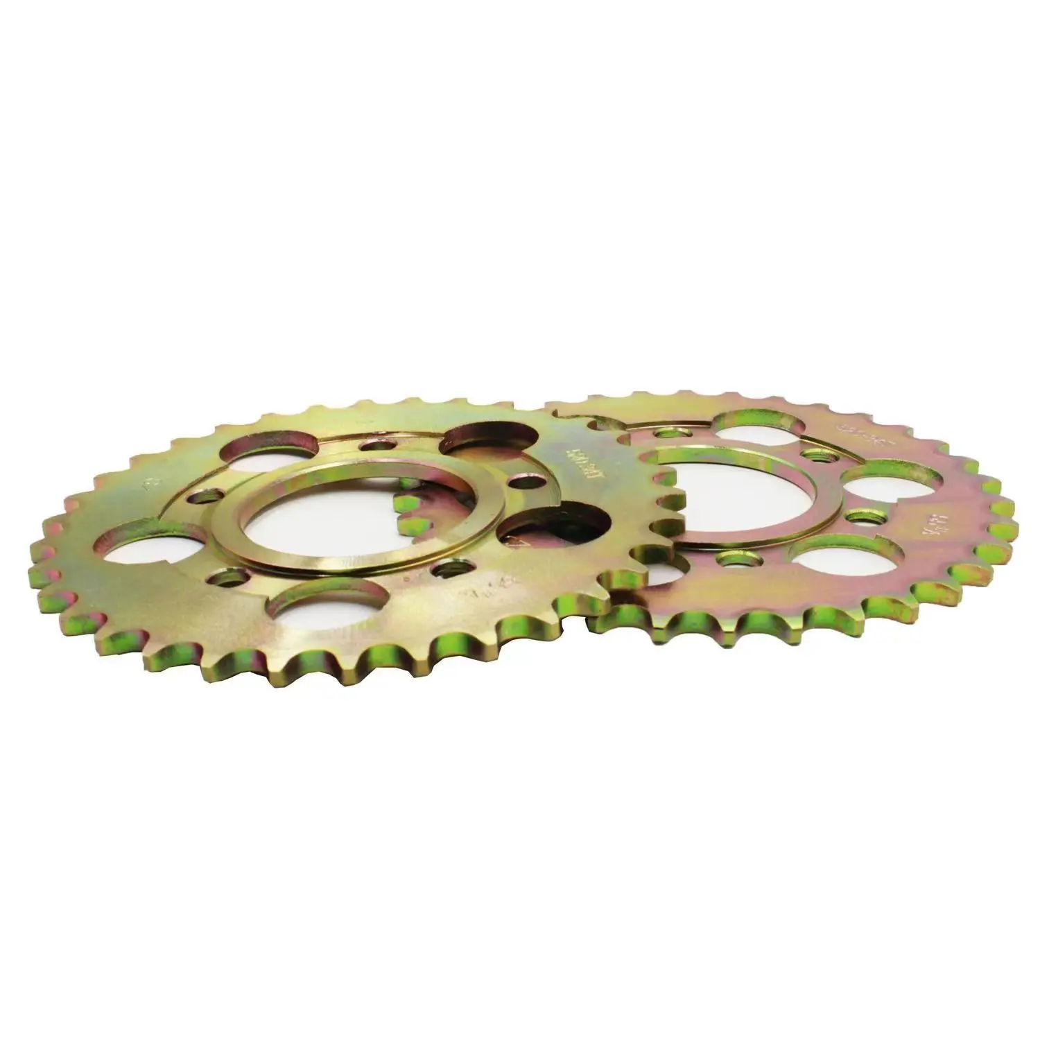 Factory Rear back Sprocket gear driven transmission variable speed competitive prices motorcycle parts and sprocket kits