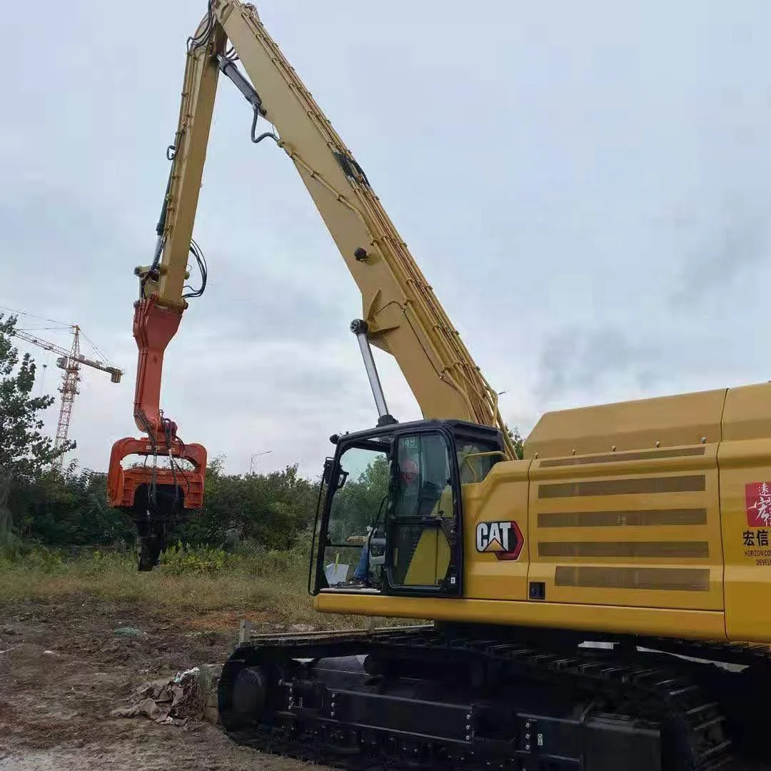 JAINE Hydraulic vibration hammer for excavators vibratory pile driver with compact structure