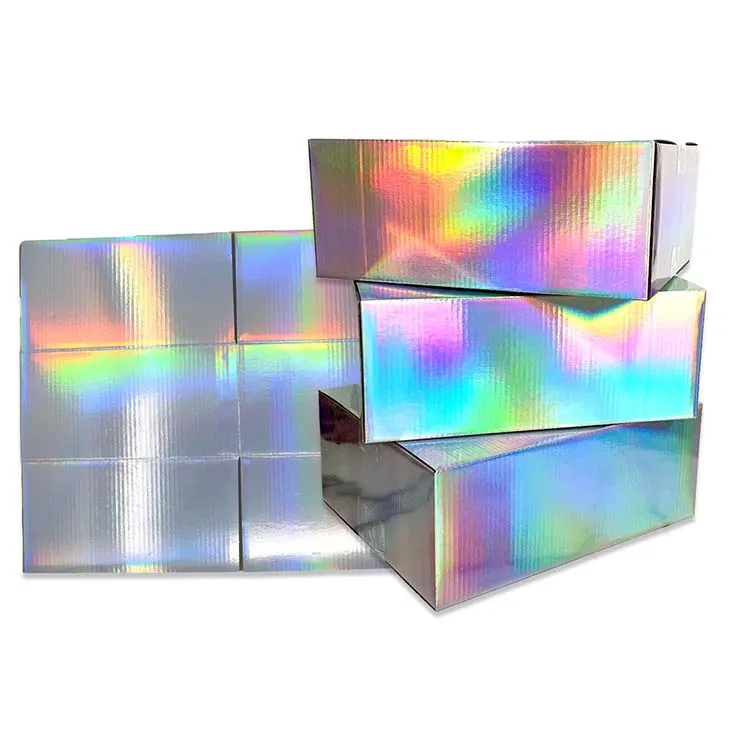 Recycled versand verpackung cargo box shipping 10x8x4 hologram carton boxes