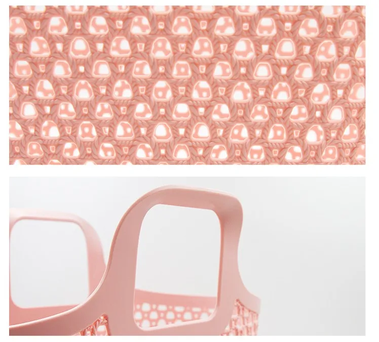 Multifunction Plastic Shopping Basket With handle /storage basket