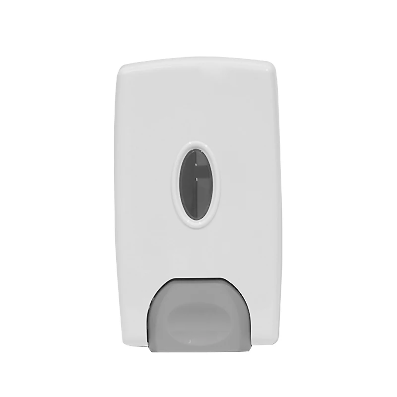 Manufacturer Wall mounted  ABS Plastic Manual Foam Soap Dispenser Refillable For Bathroom Washroom Hand  Washing Hygiene Dispens