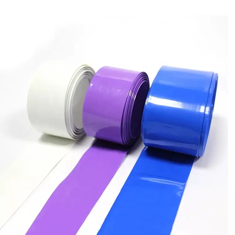 Insulation 300mm Width PVC Heat Shrink Film Tube for Battery Pack
