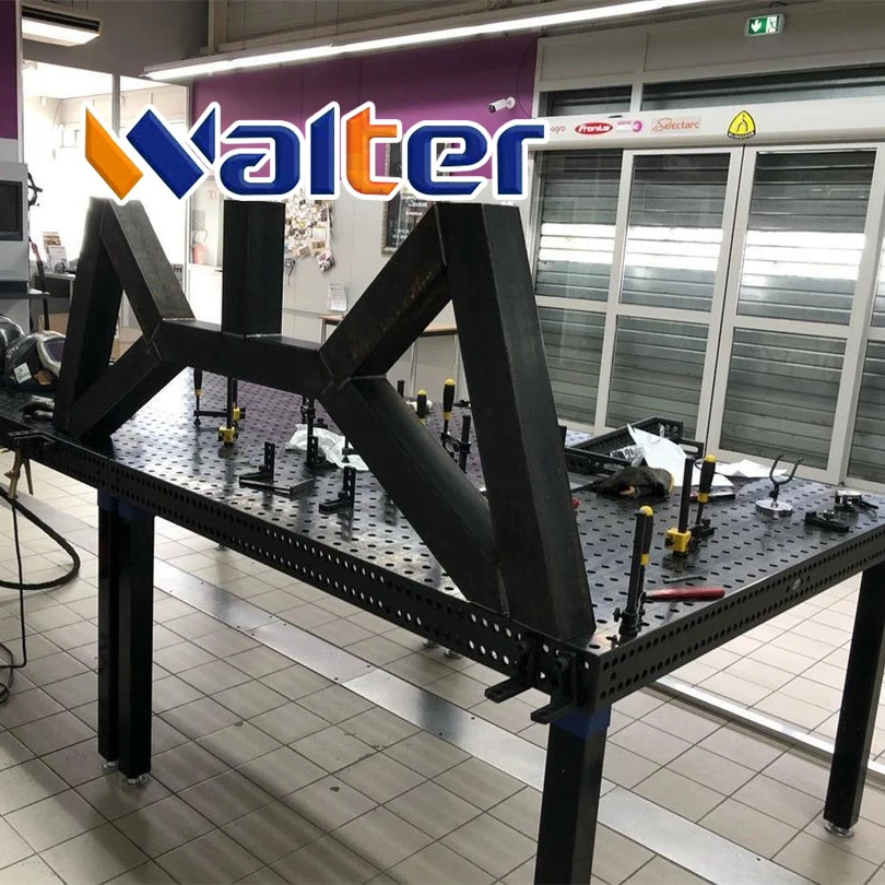 Cheap Metal Welding Table with Casters Bench Platform Robot Welding Welder Flexible