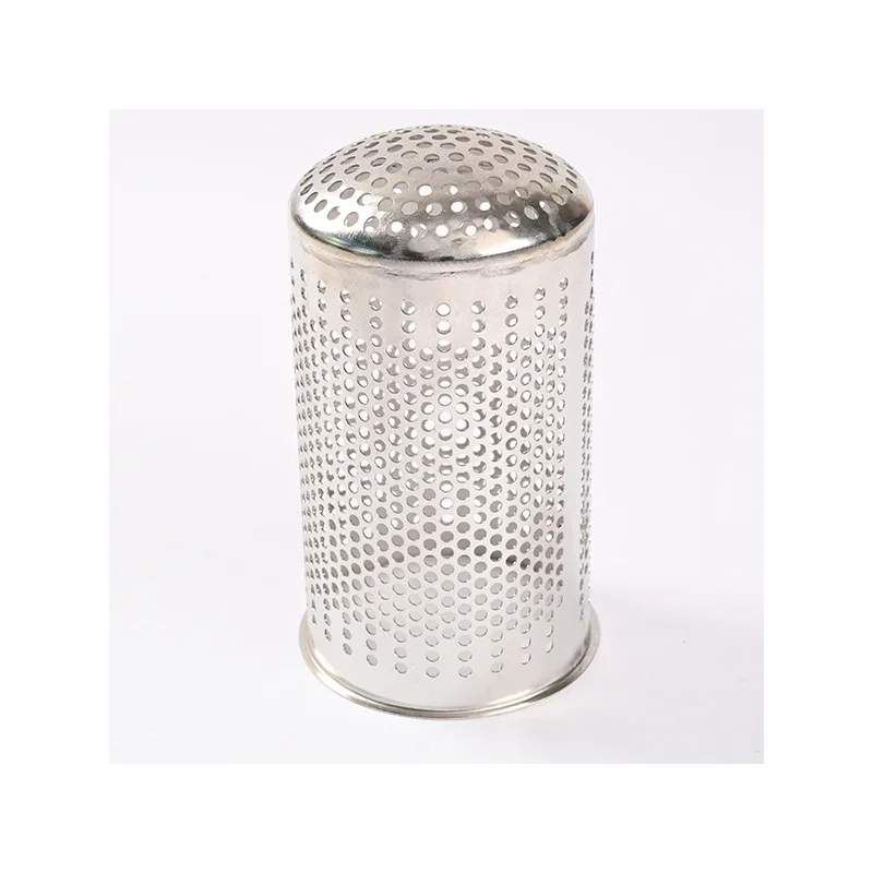 Customized 316L 304 Stainless Steel Punching Perforated Plate Composite Sintered Metal Wire Mesh Filter Cylinder Tube