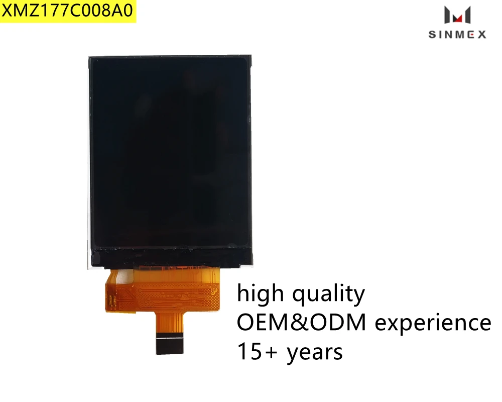 1.77 inch best price 128*160 TN 4L SPI interface ST7735S LCD displayer for smart home