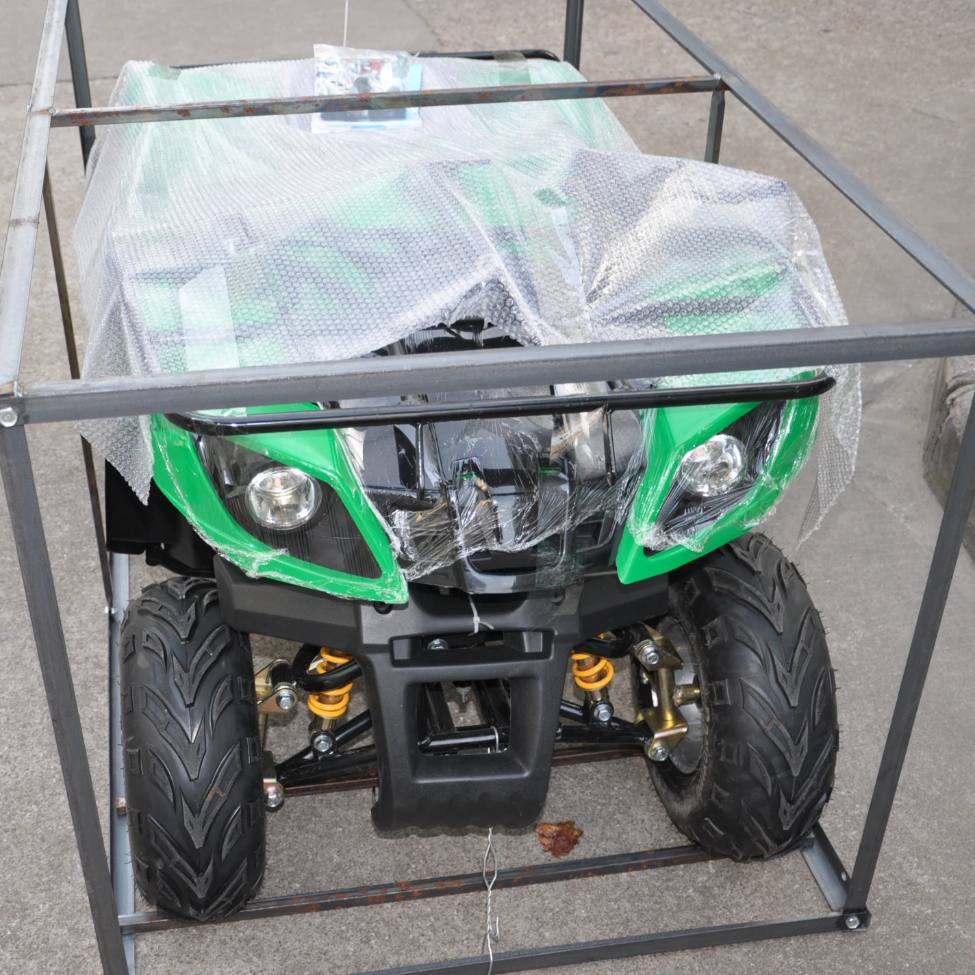 Cheapest Front rear oil shock 4x4 110cc 125cc 4 Wheeler 60km/h Electric Start atvs quad for adults