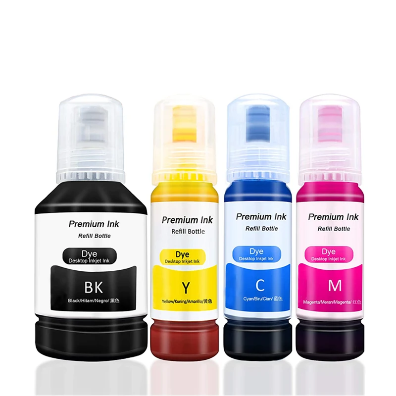 102 101 105 502 504 For Epson 003 dye Ink  Refill dye Ink For Epson 003 Ink Bottle Ecotank ET-2750