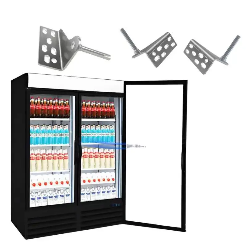 Refrigerator door hinge used to fix the chiller door at the four corners of the cooler freezer accessories