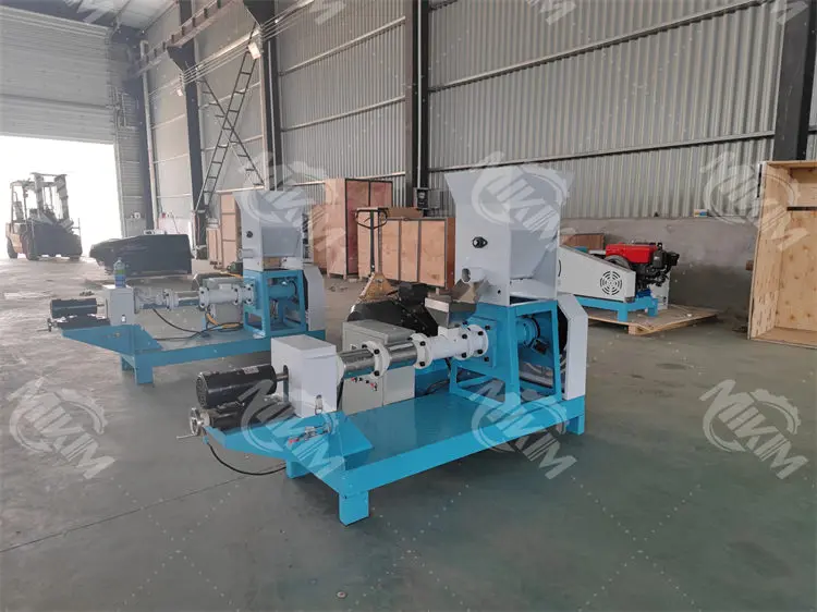 DGP70 Floating fish feed pellet extruder 1-10mm feed pellet extruder for pet dog food extruder