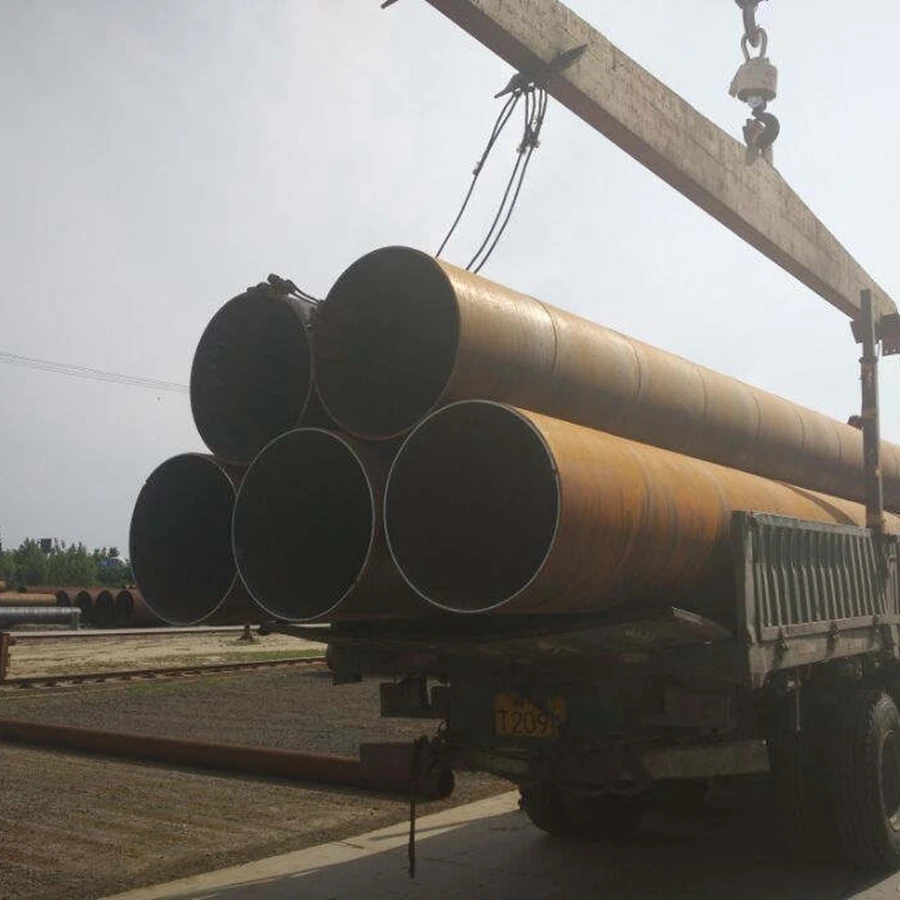 structural pipe fittings BS1387 Q195B Q235B   SSAW  Steel Pipe